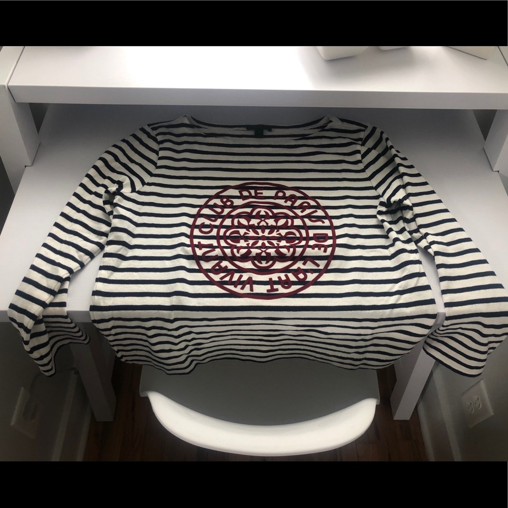 Boat neck shirt